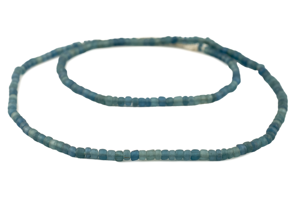 Ocean Mist Java Glass Beads