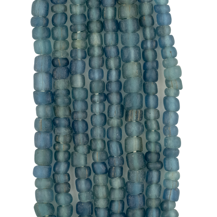 Ocean Mist Java Glass Beads