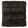 Ebony Black Bogolan Mali Mud Cloth (Troungoumbe Design)