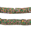 Semi-Matching Antique Venetian Millefiori African Trade Beads #16582