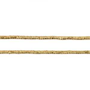 Brass Heishi Ethiopian Beads (2mm)