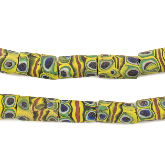 Matching Antique Venetian Millefiori African Trade Beads #16584