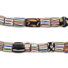 Antique Chevron & Assorted Venetian Trade Beads #16591