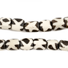 Star Design Batik Bone Beads (Small)