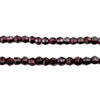 Faceted Round Garnet Beads (5mm)