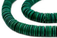 Green Disk Coconut Shell Beads (20mm) (5 Pack) - The Bead Chest