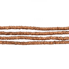 Copper Heishi Ethiopian Beads (Set of 2)