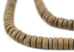 Brown Disk Coconut Shell Beads (8mm) (10 Pack) - The Bead Chest
