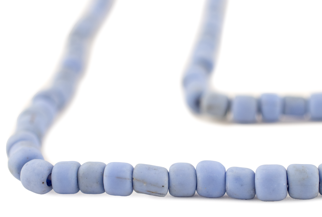 Carolina Blue Java Glass Beads