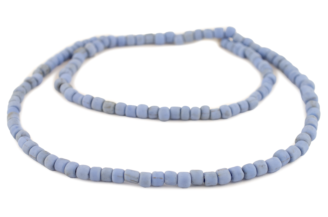 Carolina Blue Java Glass Beads
