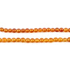 Light Round Carnelian Beads (4mm)