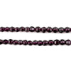 Graduated Faceted Round Garnet Beads (4-7mm)