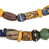 Premium Antique Venetian Mixed Trade Beads #17109
