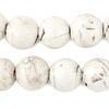 Rustic White Naga Conch Shell Beads (19mm)