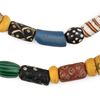 Premium Antique Venetian Mixed Trade Beads #17105