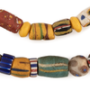 Premium Antique Venetian Mixed Trade Beads #17103