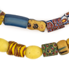 Premium Antique Venetian Mixed Trade Beads #17102