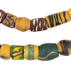 Premium Antique Venetian Mixed Trade Beads #17098