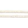 Cylindrical White Bone Beads (3x4mm)