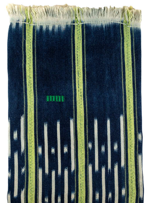 Green & Blue West African Bondoukou Indigo Cloth