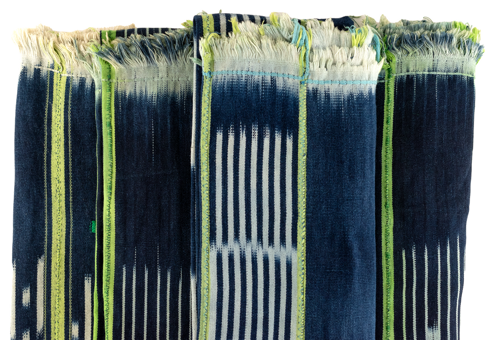 Green & Blue West African Bondoukou Indigo Cloth