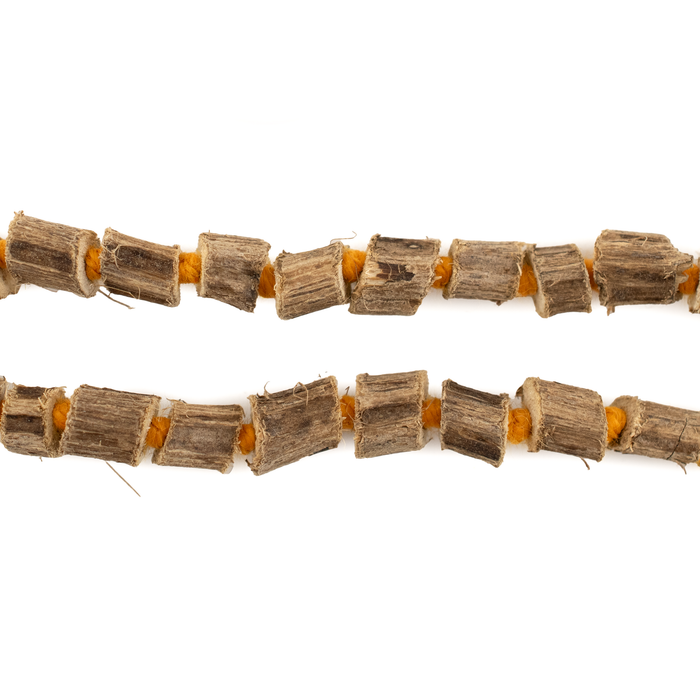 Sacred Bark Wood Mala Beads