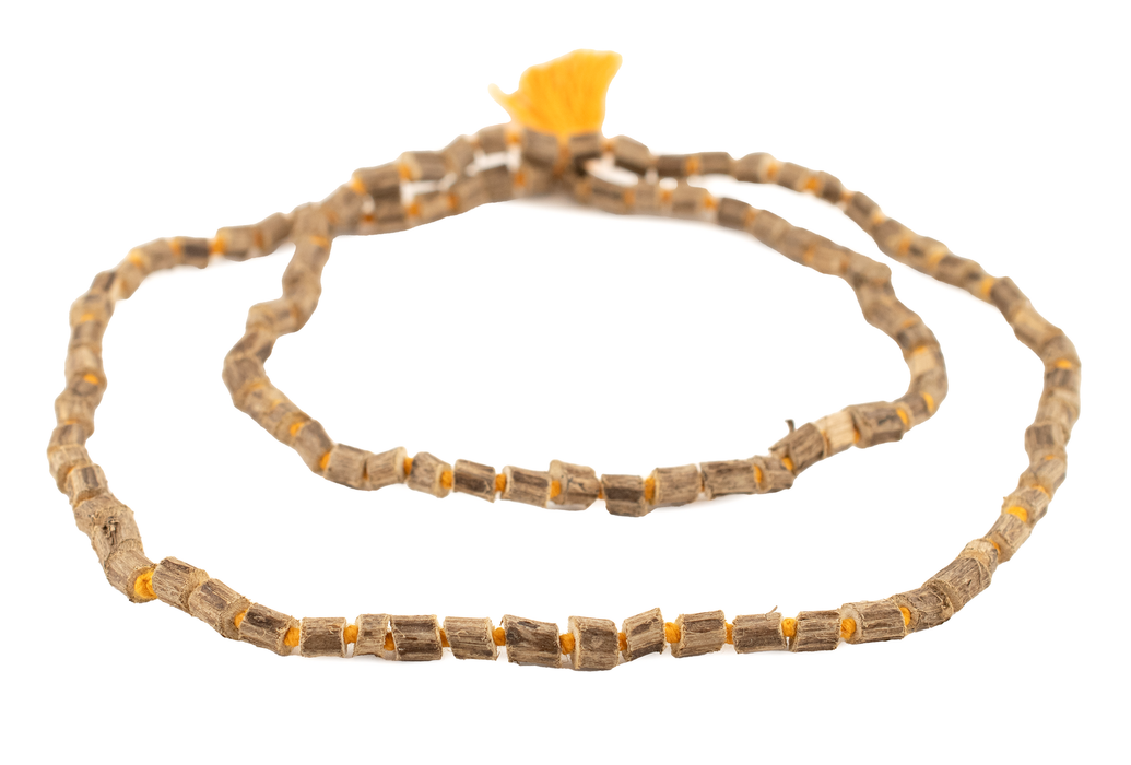 Sacred Bark Wood Mala Beads