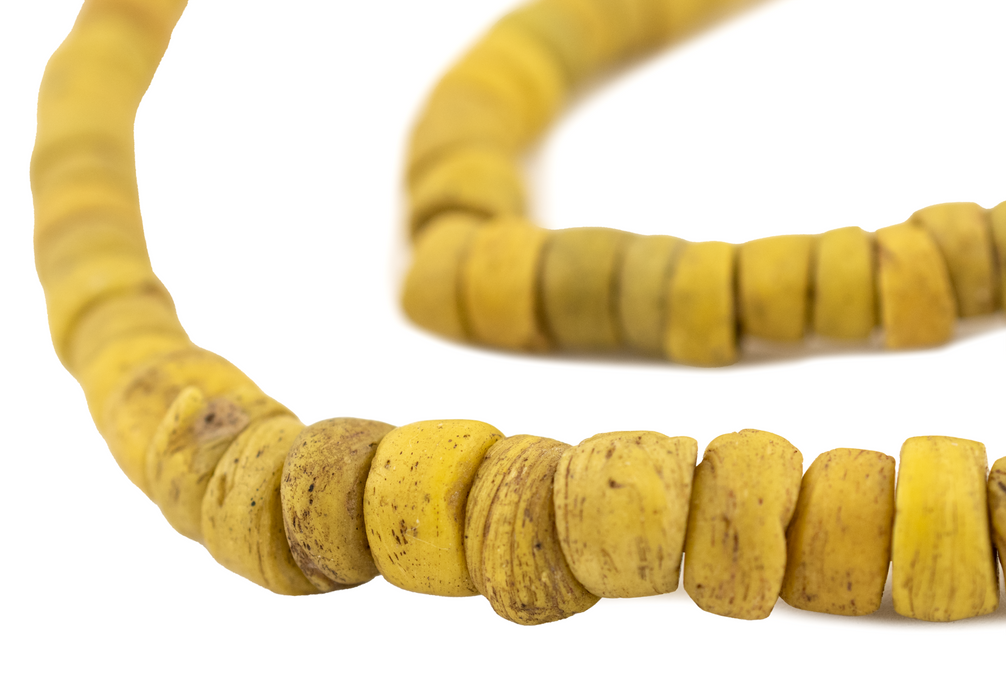 Yellow Hebron Kano Beads (Small)