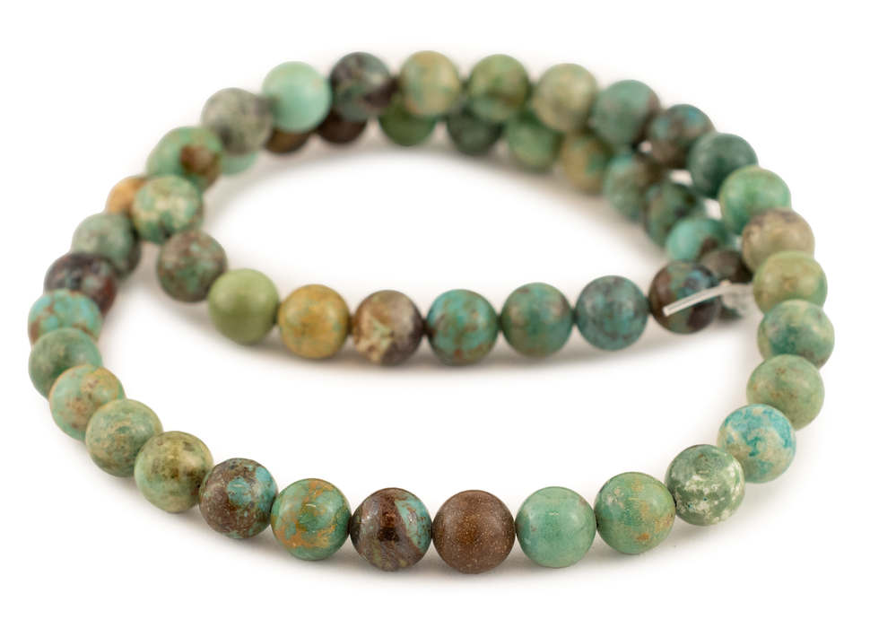 Round Turquoise Beads (8mm)