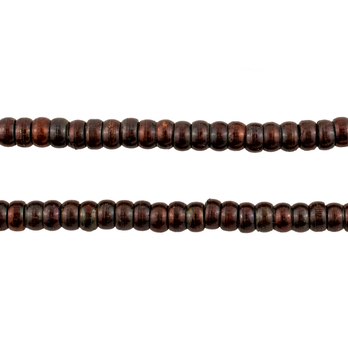 Antiqued Copper Rondelle Ring Beads (5mm)