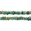 Green Turquoise Chip Beads (3x6mm)