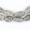 Ancient Oval Mali Granite Stone Beads