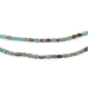 Green Turquoise-Style Afghan Stone Rice Beads (4x2.5mm)