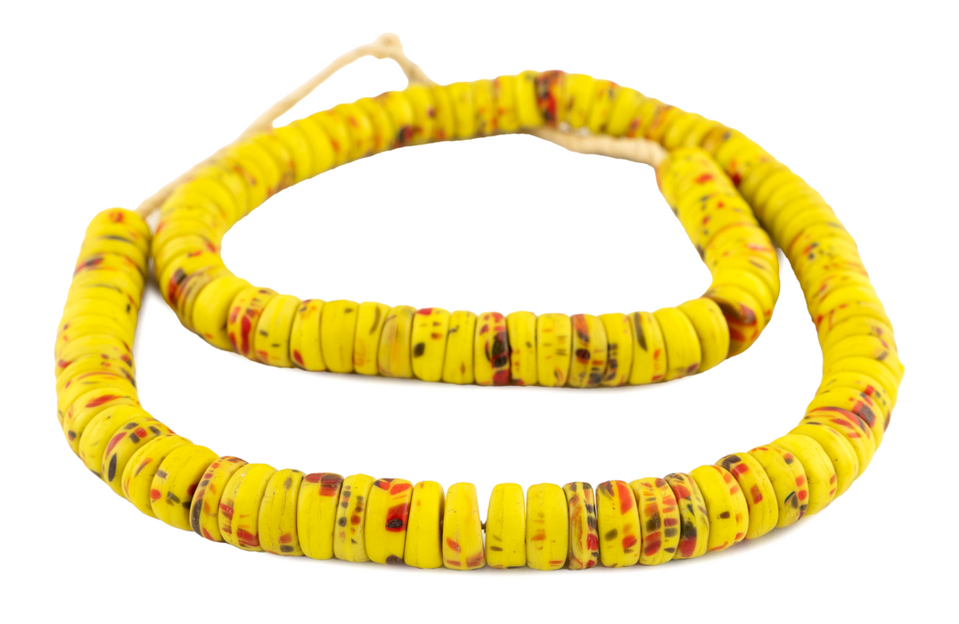 Vintage Kakamba Prosser Beads (12-13mm) #16988
