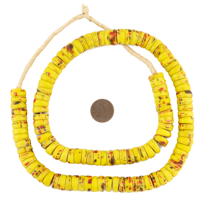 Vintage Kakamba Prosser Beads (12-13mm) #16988