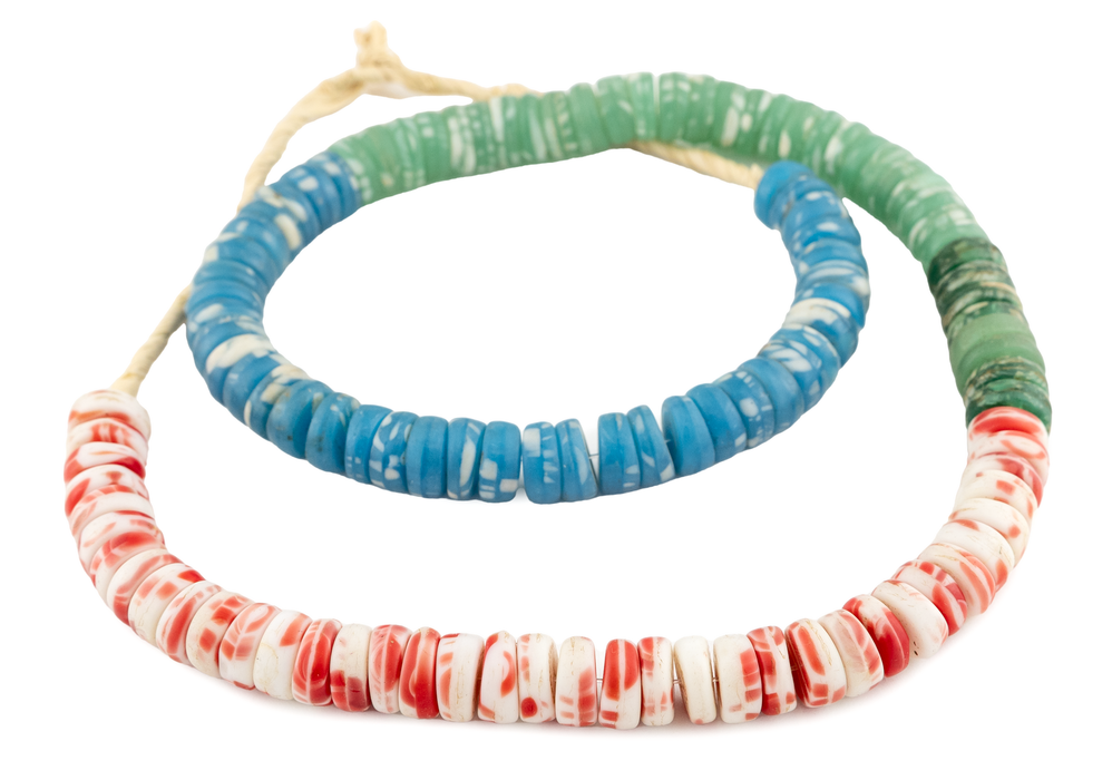 Vintage Kakamba Prosser Beads (12mm) #16986