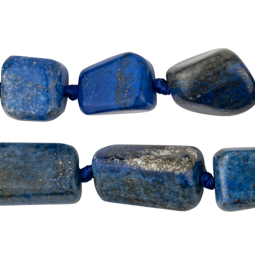 Polished Chunk Afghan Lapis Lazuli Beads (14-20mm)