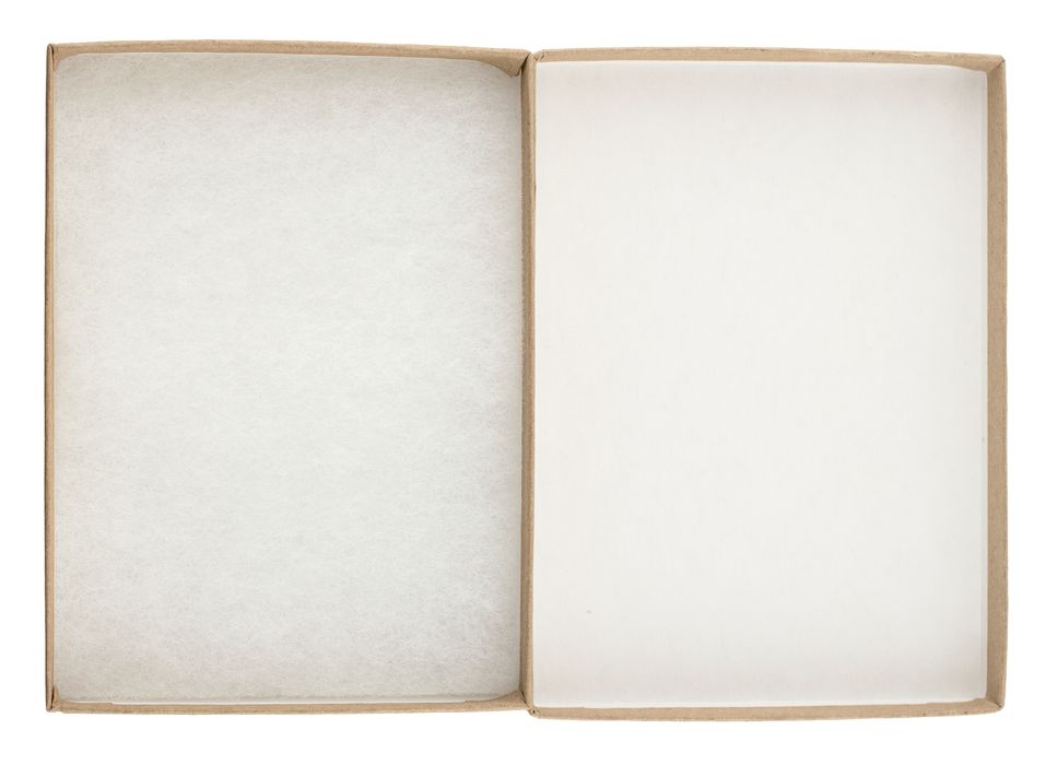 Natural Jewelry Box, 5.25 x 3.75 x 7/8"