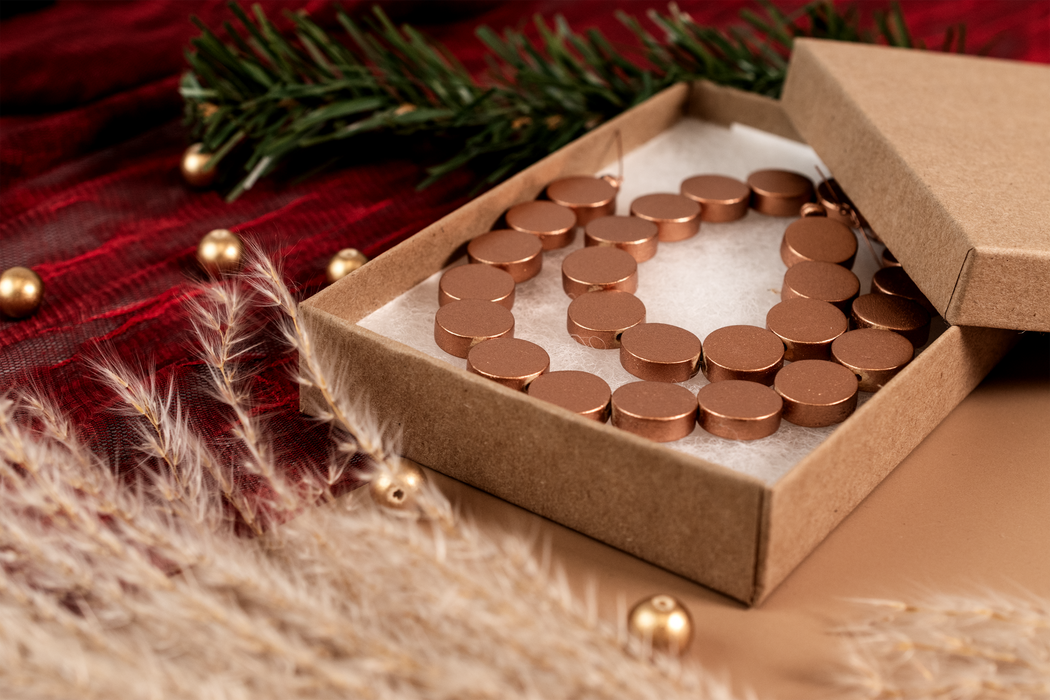 Natural Jewelry Box, 5.25 x 3.75 x 7/8"