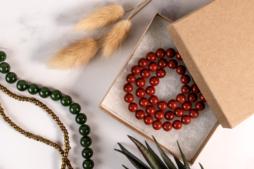 Natural Jewelry Box, 3.5 x 3.5 x 1"