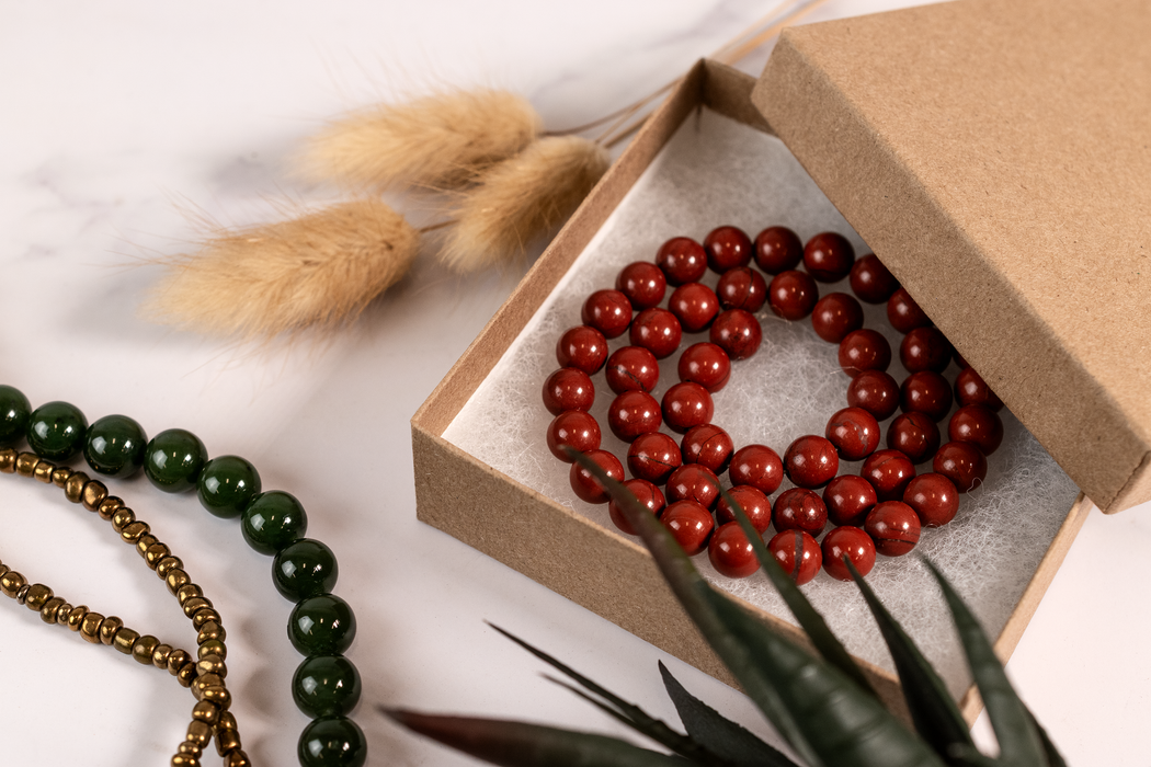 Natural Jewelry Box, 3.5 x 3.5 x 1"