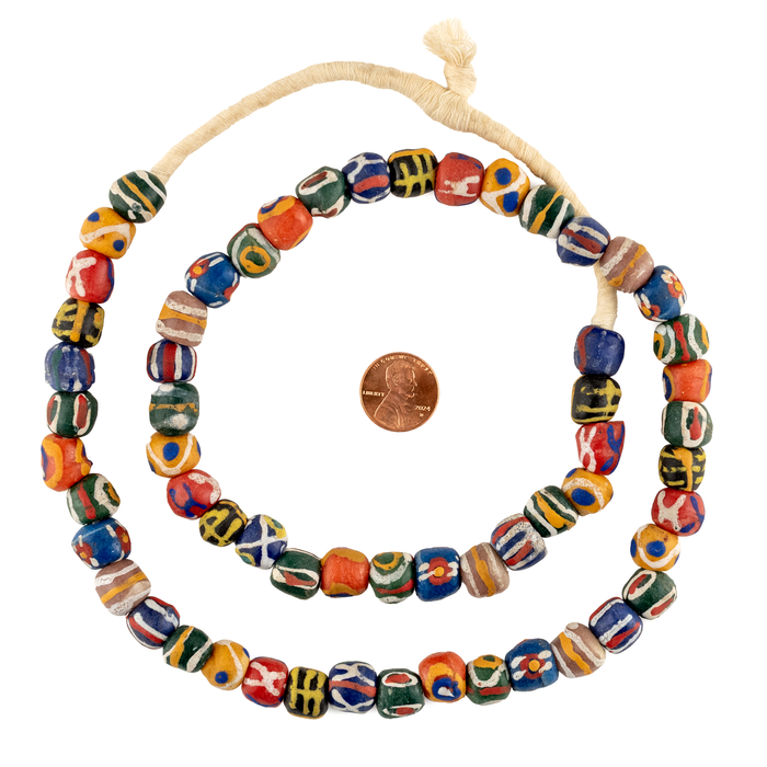 Aburi Medley Round Krobo Beads
