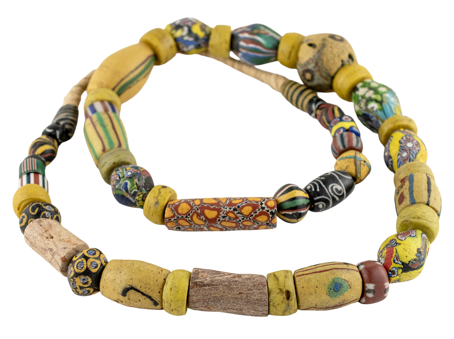 Jumbo Mixed Antique Venetian Trade Beads #17684