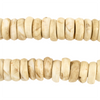 Vintage Style Naga Conch Shell Disk Beads (13mm)