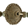 Old Jumbo Yoruba Brass Beads with Chief Centerpiece