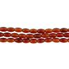 Natural Carnelian Oval Beads (6x4mm)
