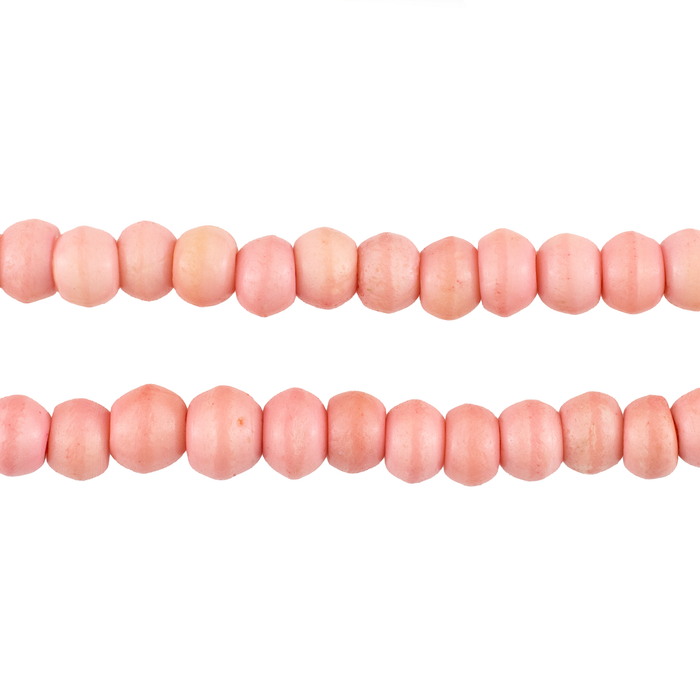 Pastel Pink Bone Mala Beads (6mm)