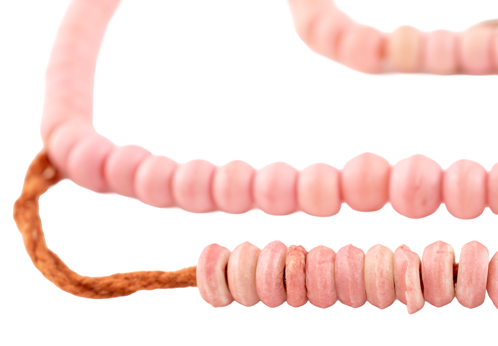 Pastel Pink Bone Mala Beads (6mm)
