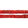 Red Java Glass Button Beads (8mm)
