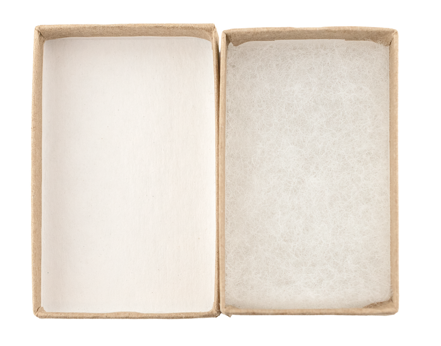 Natural Jewelry Box, 2.5 x 1.5 x 7/8"